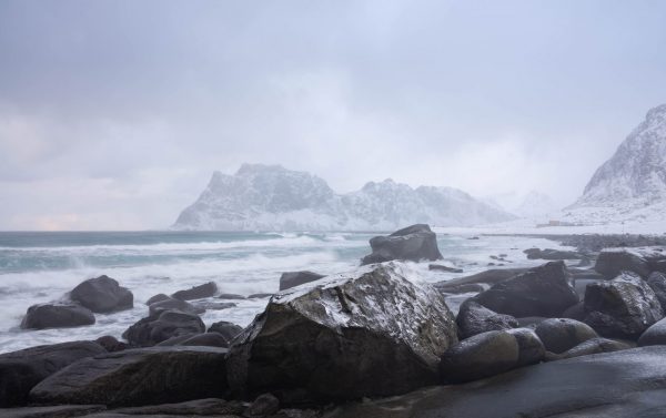Oceano d'inverno, Lofoten